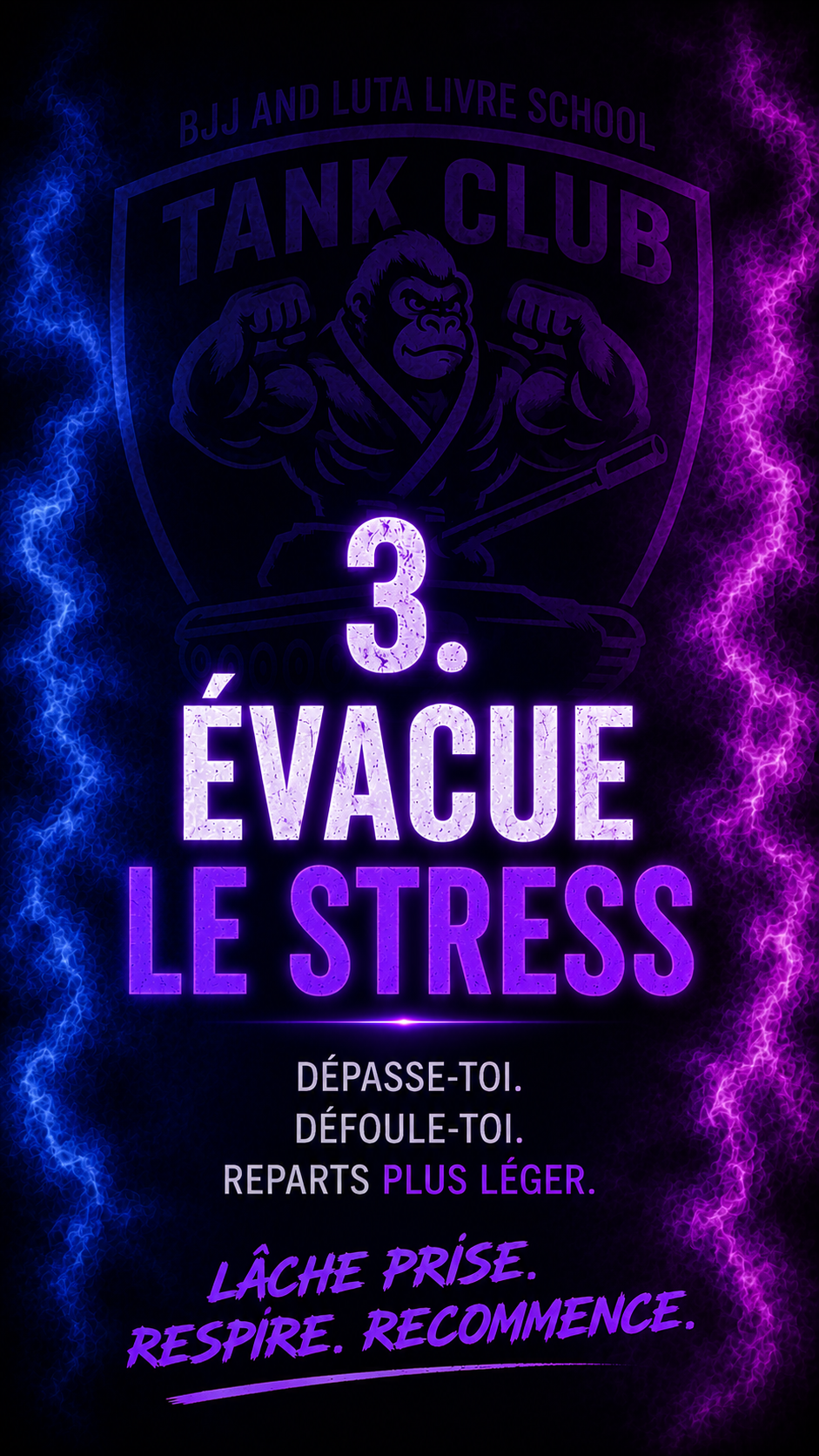 3. Évacue le stress