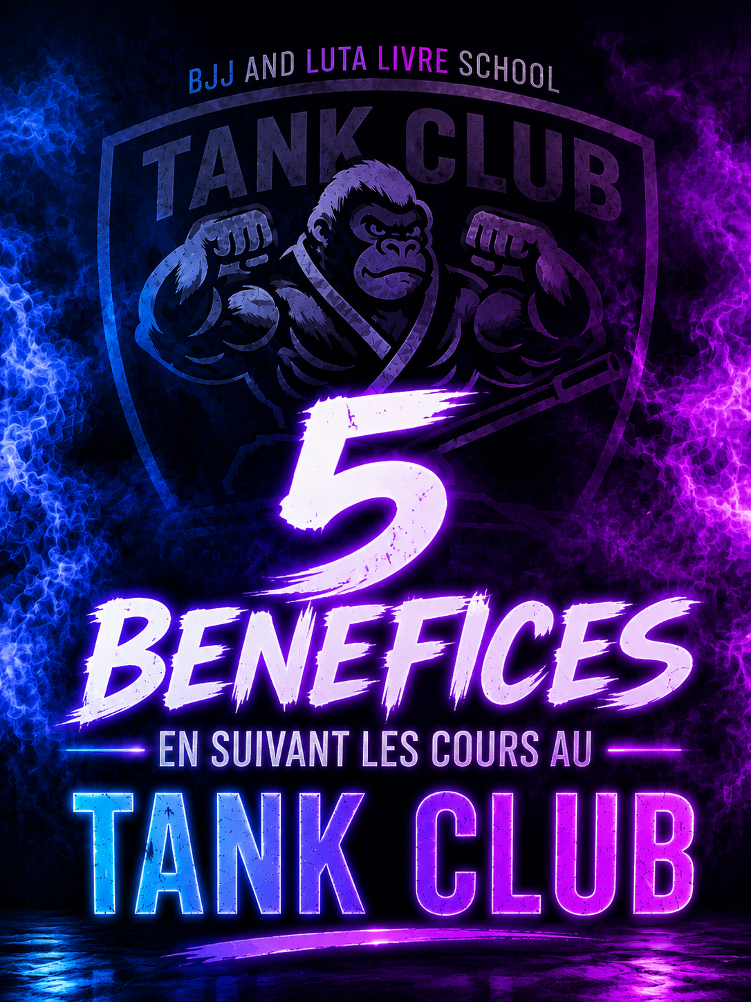 5 bénéfices en suivant les cours au Tank Club